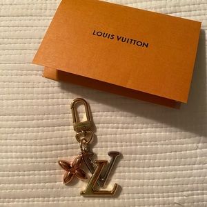 LV New Wave Tri-Color Bag Charm